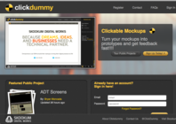 ClickDummy is a rapid mockup prototyping application for designers and dummies.