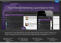 TodayLaunch is a free dashboard for your social media accounts.
